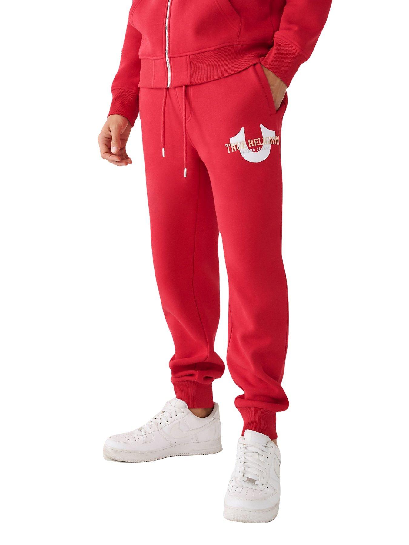 Red true religion sweatpants deals